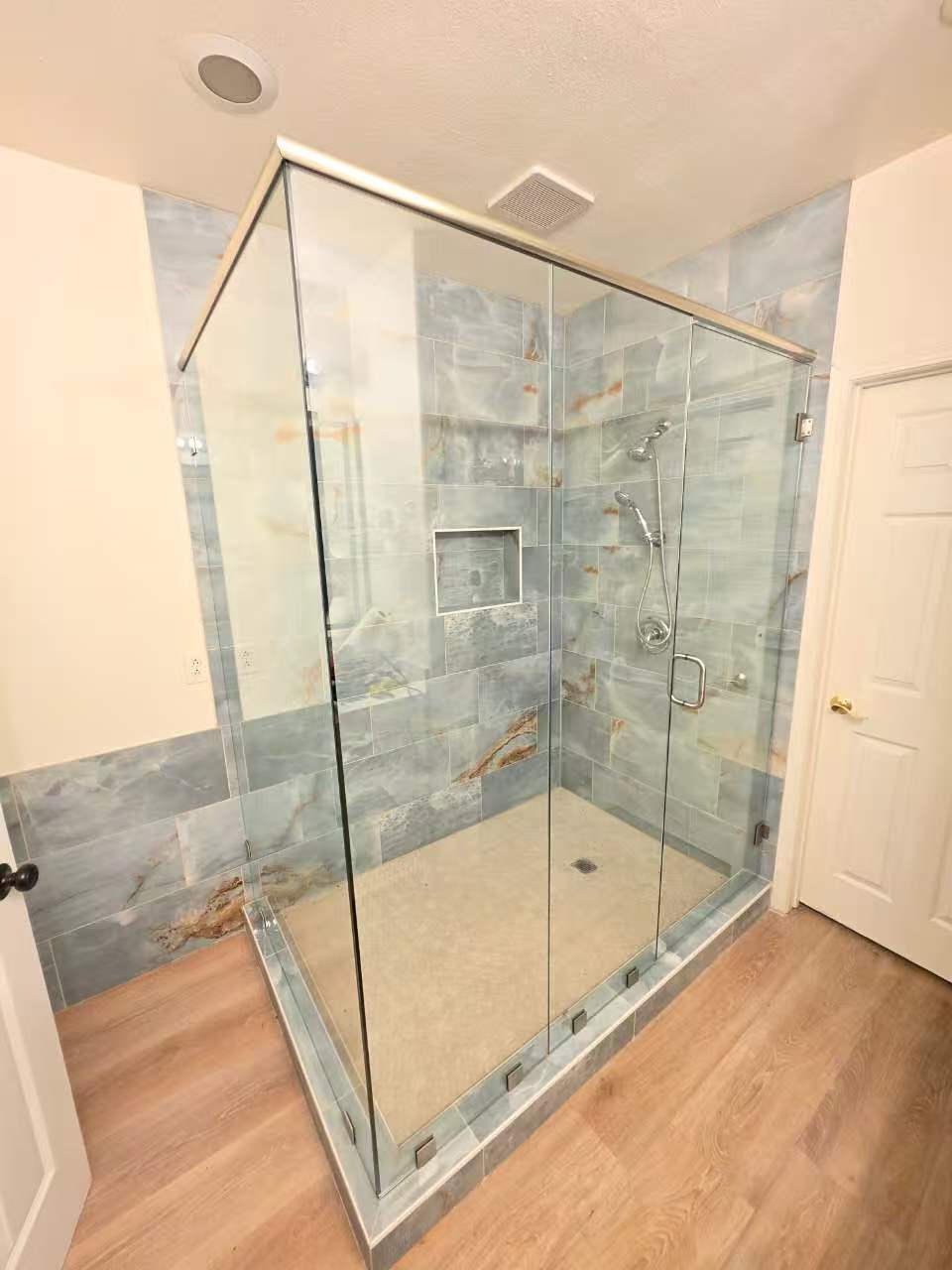 Shower Door with header